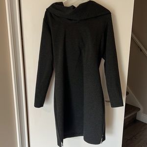 Merrell Cowl Neck Dress w/ Hood